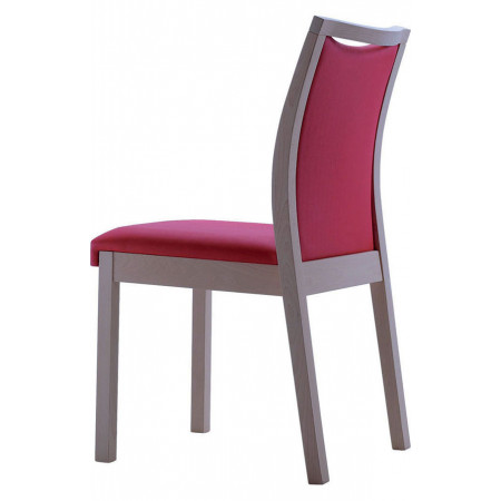 813  Sedia impilabile in faggio grezza o finita, finiture a scelta