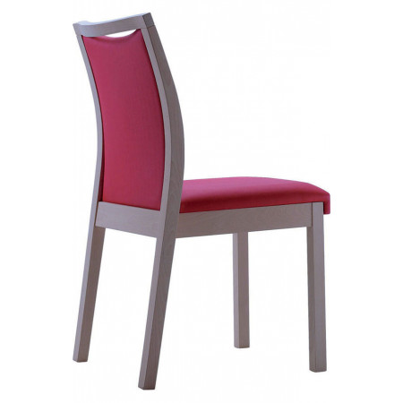 813  Sedia impilabile in faggio grezza o finita, finiture a scelta