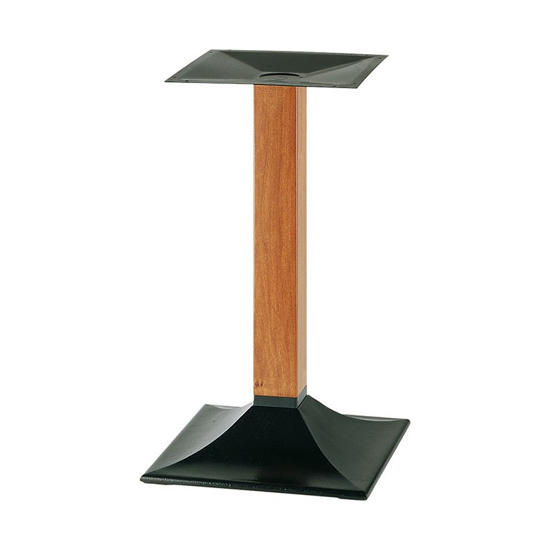 BT266 Black cast iron table base, max cm 80 top