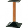 BT266 Black cast iron table base, max cm 80 top
