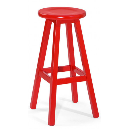 090  Sgabello H90 in faggio grezzo o finito, finiture a scelta