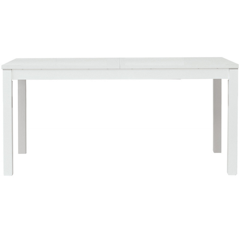 2240 Extending table, beech wood base, white ash or grey durmast wood melamine top