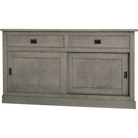 2255 Mobile credenza con porte scorrevoli impiallacciato rovere