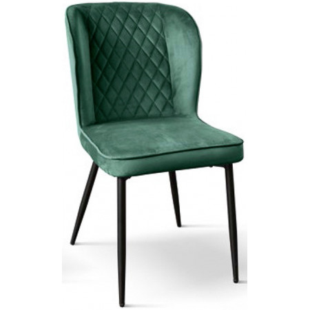 966  Sedia tappezzata in velluto 5 colori