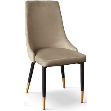 970  Sedia tappezzata in velluto 4 colori