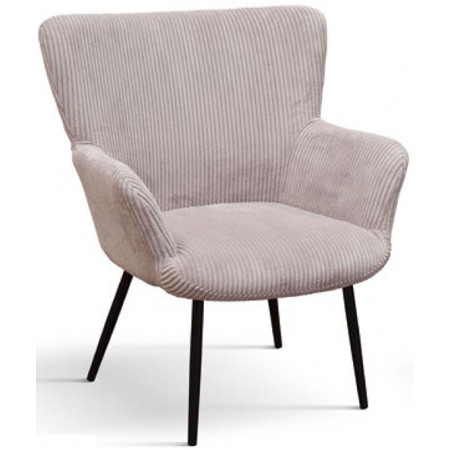 977  Poltrona tappezzata in velluto 4 colori