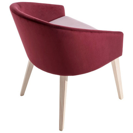 978  Poltroncina grezza o finita, finiture a scelta