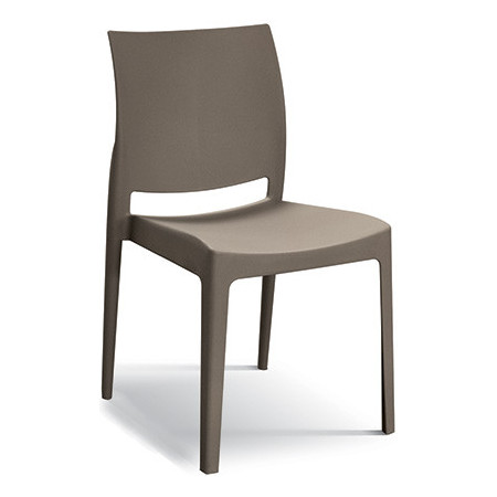 986  Sedia impilabile, struttura in polipropilene 8 colori