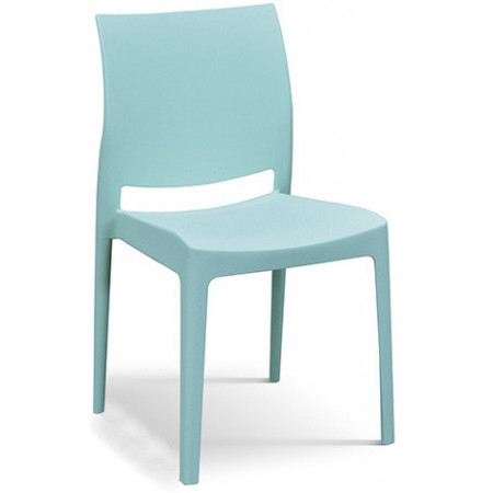 986  Sedia impilabile, struttura in polipropilene 8 colori