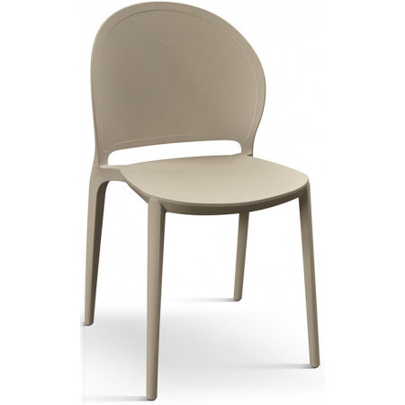 987  Sedia impilabile, struttura in polipropilene 4 colori