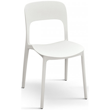 989  Sedia impilabile, struttura in polipropilene 6 colori