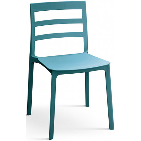 991  Sedia impilabile, struttura in polipropilene 6 colori