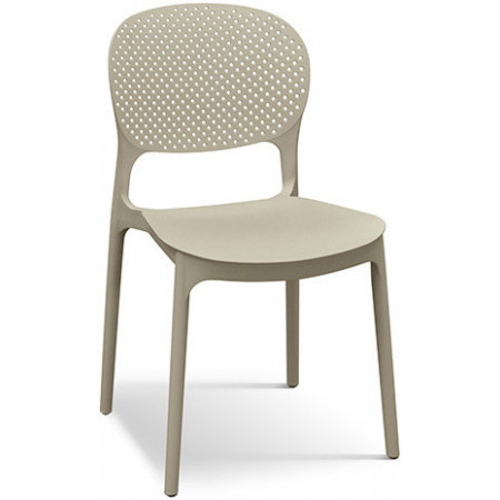 993  Sedia impilabile, struttura in polipropilene 4 colori