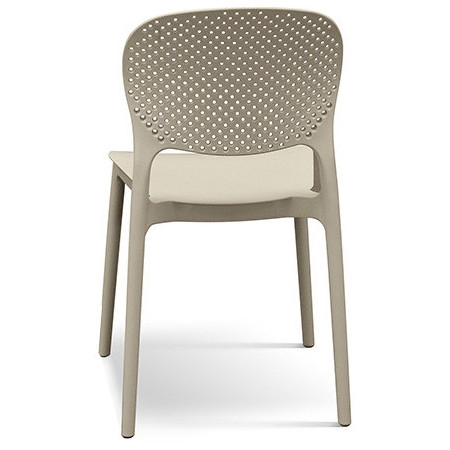 993  Sedia impilabile, struttura in polipropilene 4 colori