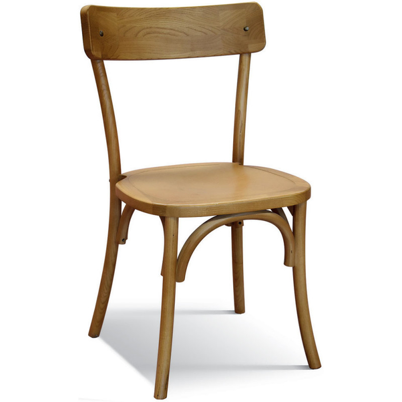 996  Sedia in legno finita naturale o bianca