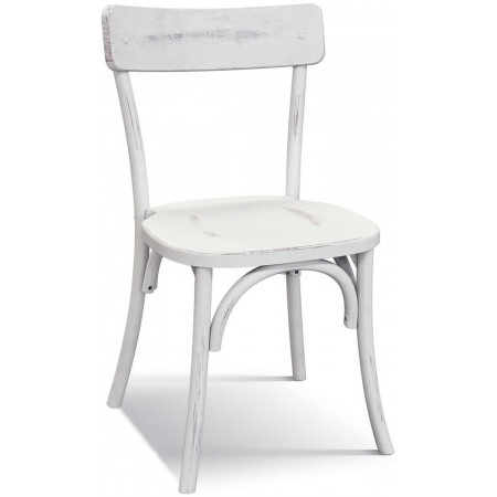 996  Sedia in legno finita naturale o bianca