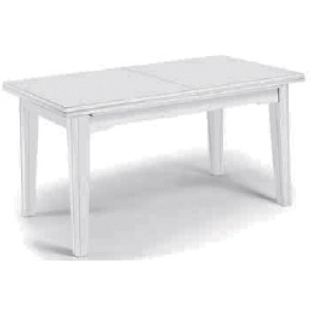 218 Raw or finished extending table with veneered top, finishing to choice