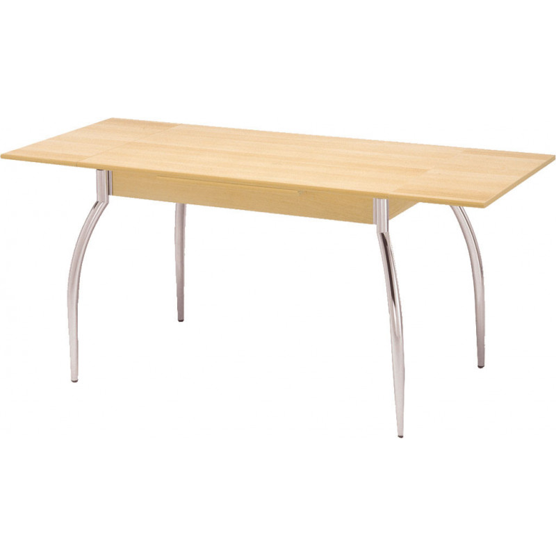 copy of 243 Extending table melamine veneered top, natural or cherry finished