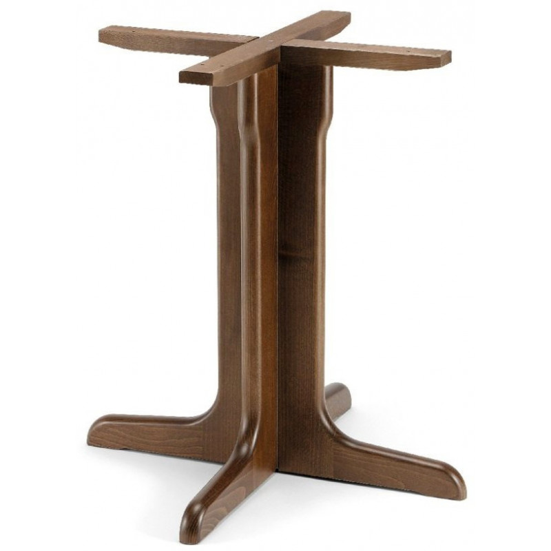 248BT  Beech wood table base, top to cutomer choice