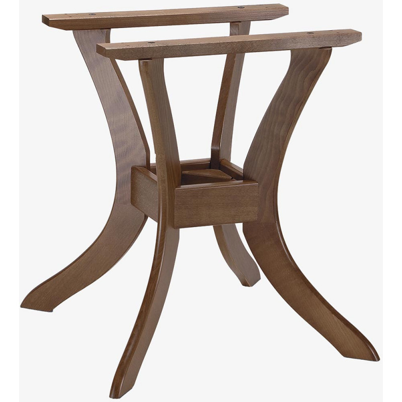 249BTQ  Base tavolo in faggio grezzo o finito