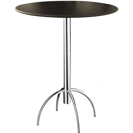 BT278  Chromed steel table base, max top cm 80