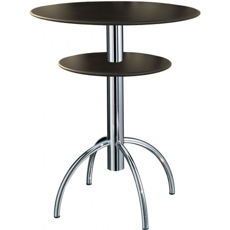 copy of copy of BT278  Chromed steel table base, max top cm 80