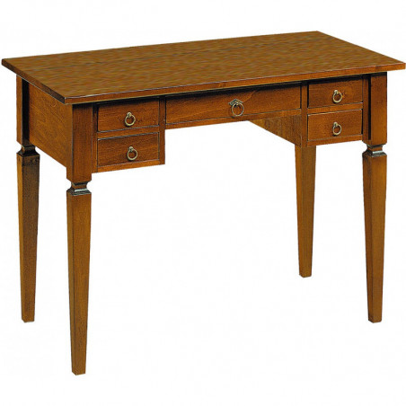 2074  Raw or finished tanganyika/poplar wood writing desk solid top, finishes to choice
