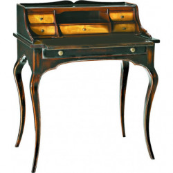 2084  Raw or finished writing desk with tanganyika veneered top, finishes to choice