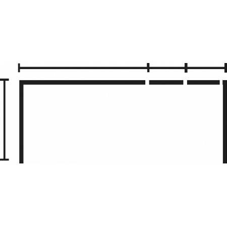 copy of 2196 Extending table with metal base and antiqued melamine oak wood top