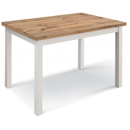 2342  Tavolo a libro o allungabile con piano in melaminico rovere