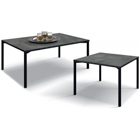 copy of copy of copy of copy of copy of copy of 2285 Wall console - extending table, white, cement, or durmast wood melamine top