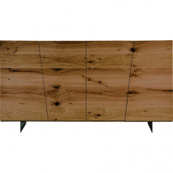 2188 Mobile credenza in rovere nodato spazzolato finitura naturale