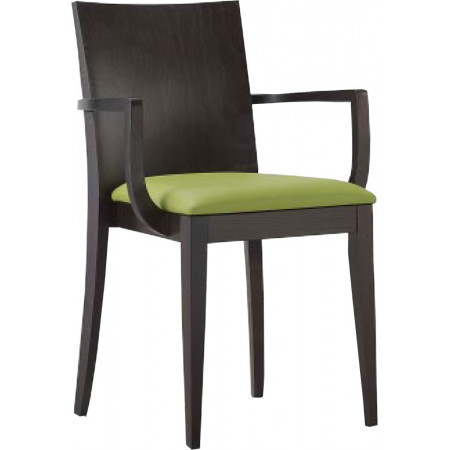 542C  Sedia capotavola in faggio grezza o finita, finiture a scelta