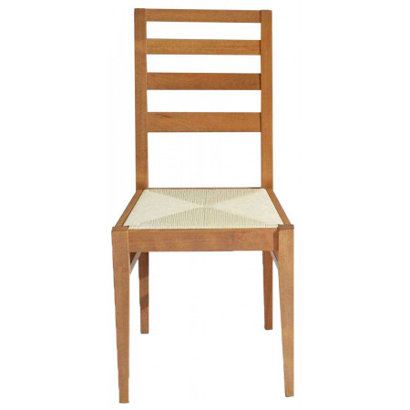 561  Raw or finished beech or durmast wood chair, finishing to choice