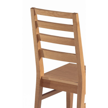 561  Raw or finished beech or durmast wood chair, finishing to choice