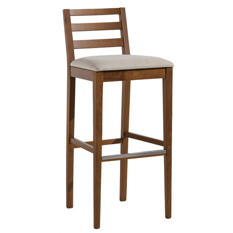 561SG  Raw or finished beech or durmast wood stool, finishing to choice