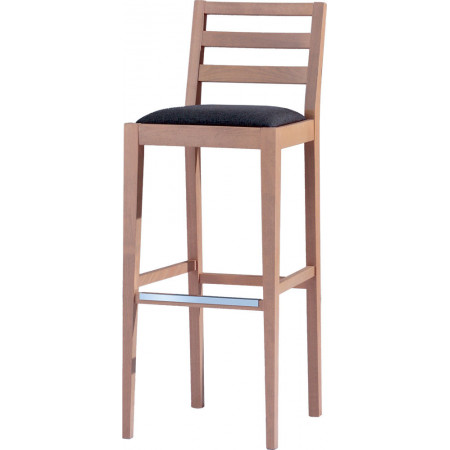 561SG  Raw or finished beech or durmast wood stool, finishing to choice