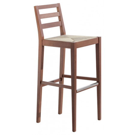 561SG  Raw or finished beech or durmast wood stool, finishing to choice