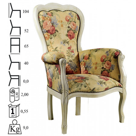 571/3A  Raw or finished beech wood armchair, finished to choice