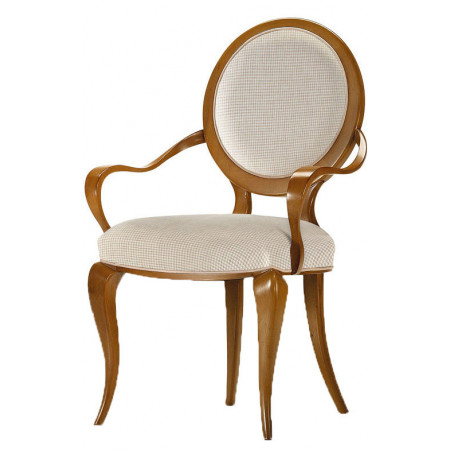 584 Beech armchair, raw or finished, finishes of your choice