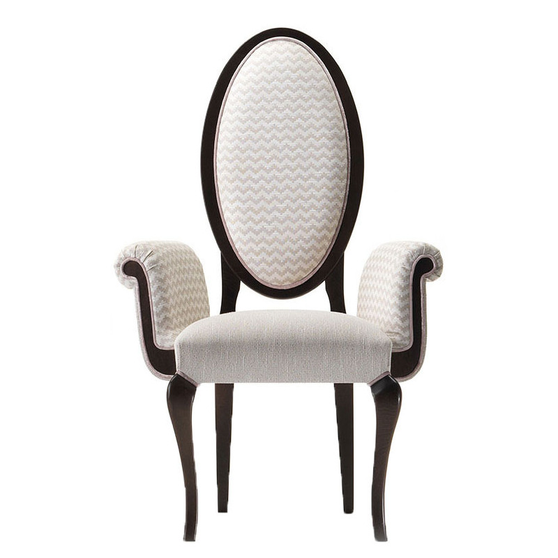 585/P Beech armchair, raw or finished, finishes of your choice