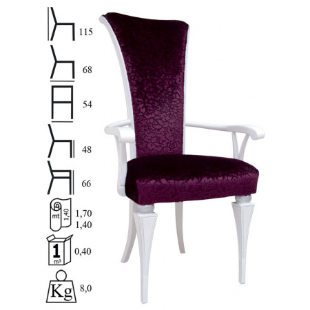 586C  Raw or finished beech wood chair, finisgings to choice