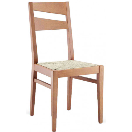 611  Raw or finished beech or durmast wood chair, finishing to choice