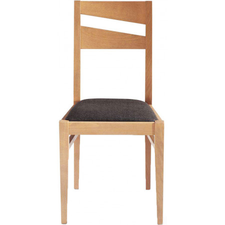 611  Raw or finished beech or durmast wood chair, finishing to choice