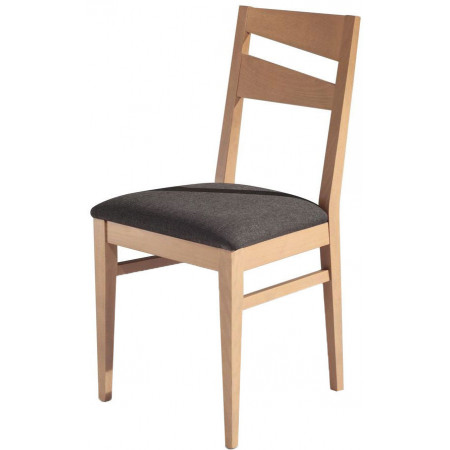 611  Raw or finished beech or durmast wood chair, finishing to choice