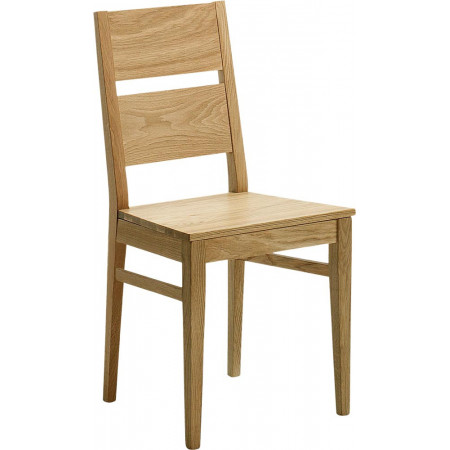 613  Raw or finished beech or durmast wood chair, finishing to choice