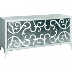 2205 Credenza a 3 ante decorata
