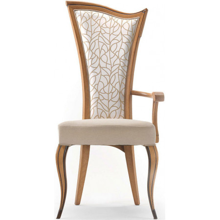 615C/SIN-DX  Raw or finished beech wood chair, finishings to choice