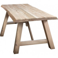 2204 Solid durmast wood table natural finished