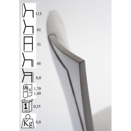 616  Raw or finished beech wood chair, finishings to choice